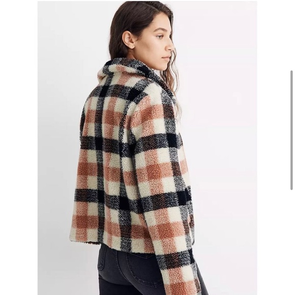 NWOT Madewell Sherpa Hazelwood jacket - Picture 2 of 7